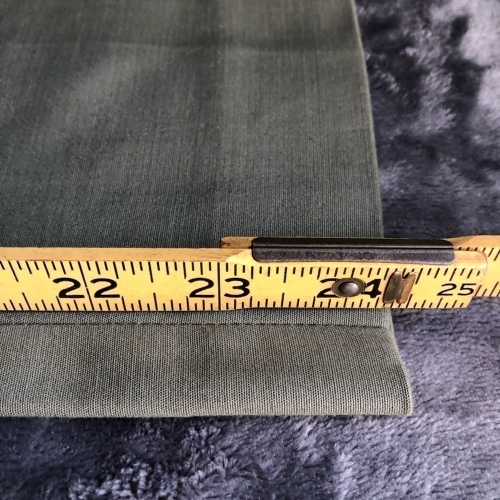 RAFAELLA Curvy Sage Army Green ankle pants size 4P #p1008 - Picture 4 of 6
